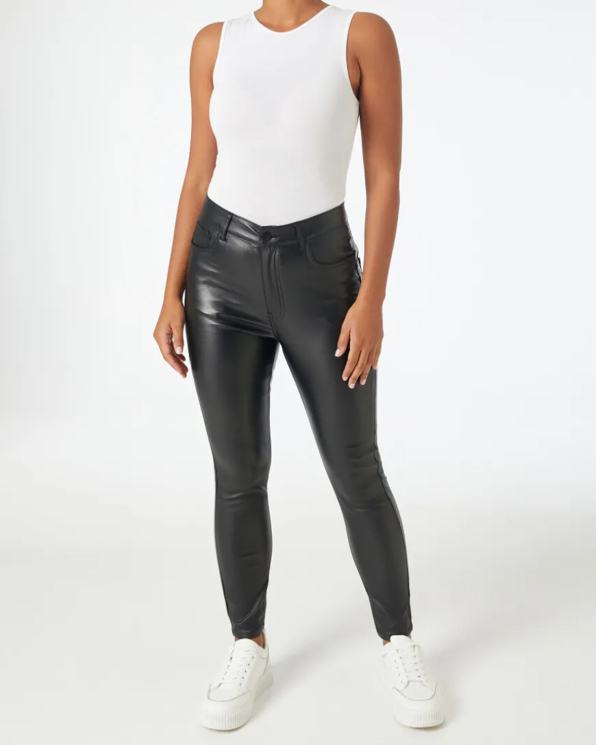 Leggings aus Kunstleder Janina, Slim-fit-KiK Onlineshop Online