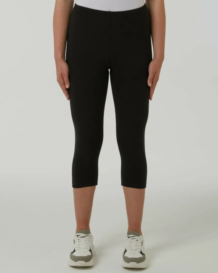 Leggings in Caprilänge Janina, elastischer Bund-KiK Onlineshop Store