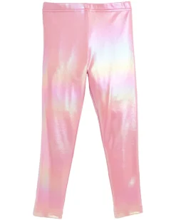Leggings mit Holoeffekt elastischer Bund-KiK Onlineshop Best Sale