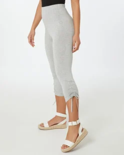 Leggings mit Schnürung am Saum Janina, Caprilänge-KiK Onlineshop Outlet