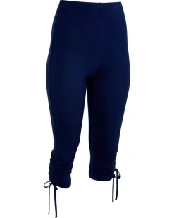 Leggings mit Schnürung am Saum Janina, Caprilänge-KiK Onlineshop Best
