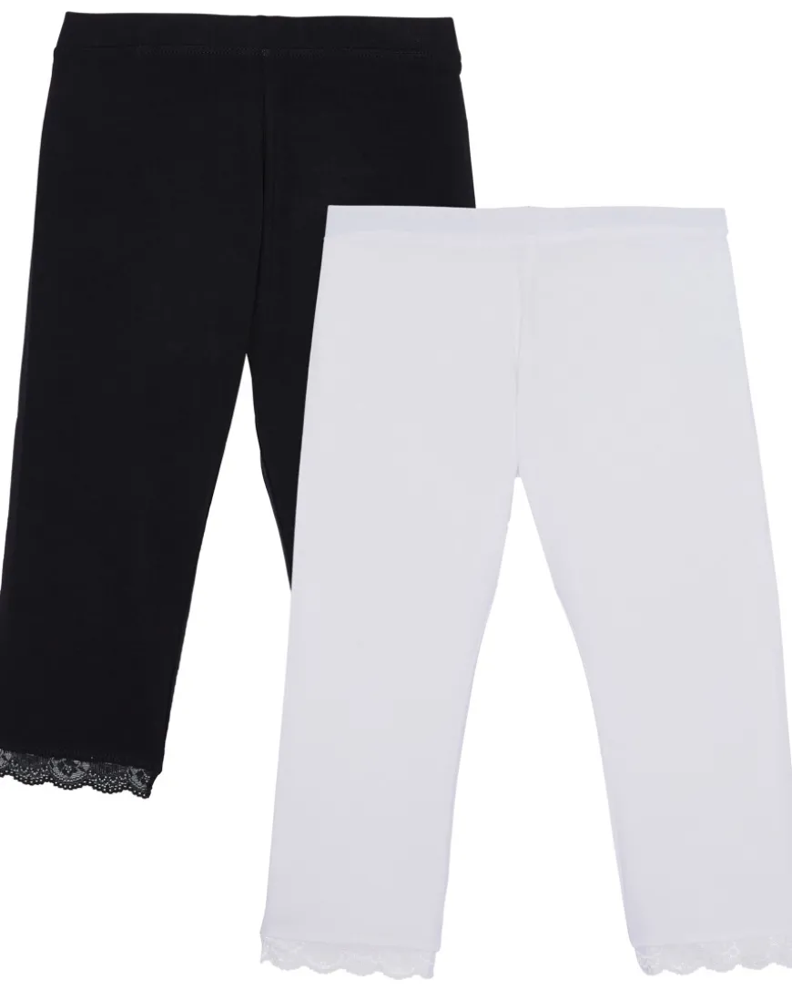 Leggings mit Spitze 2er-Pack-KiK Onlineshop Discount