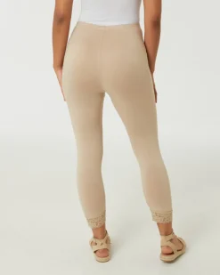 Leggings mit Spitze Janina, Caprilänge-KiK Onlineshop Sale