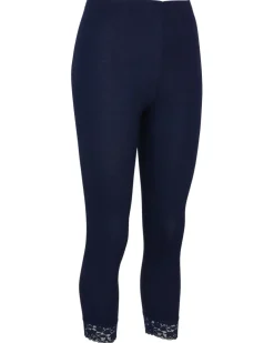 Leggings mit Spitze Janina, Caprilänge-KiK Onlineshop Sale