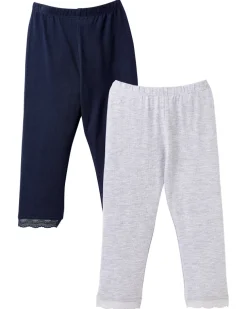 Leggings mit Spitzensaum 2er-Pack-KiK Onlineshop Fashion