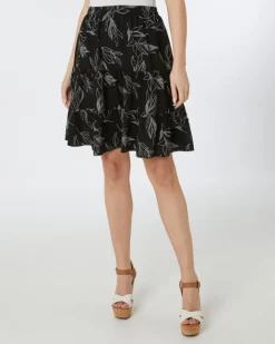 Locker sitzender Rock Janina, elastischer Bund-KiK Onlineshop Outlet