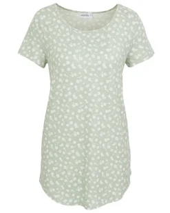Longshirt mit Blumen Janina, Rundhalsausschnitt-KiK Onlineshop Flash Sale