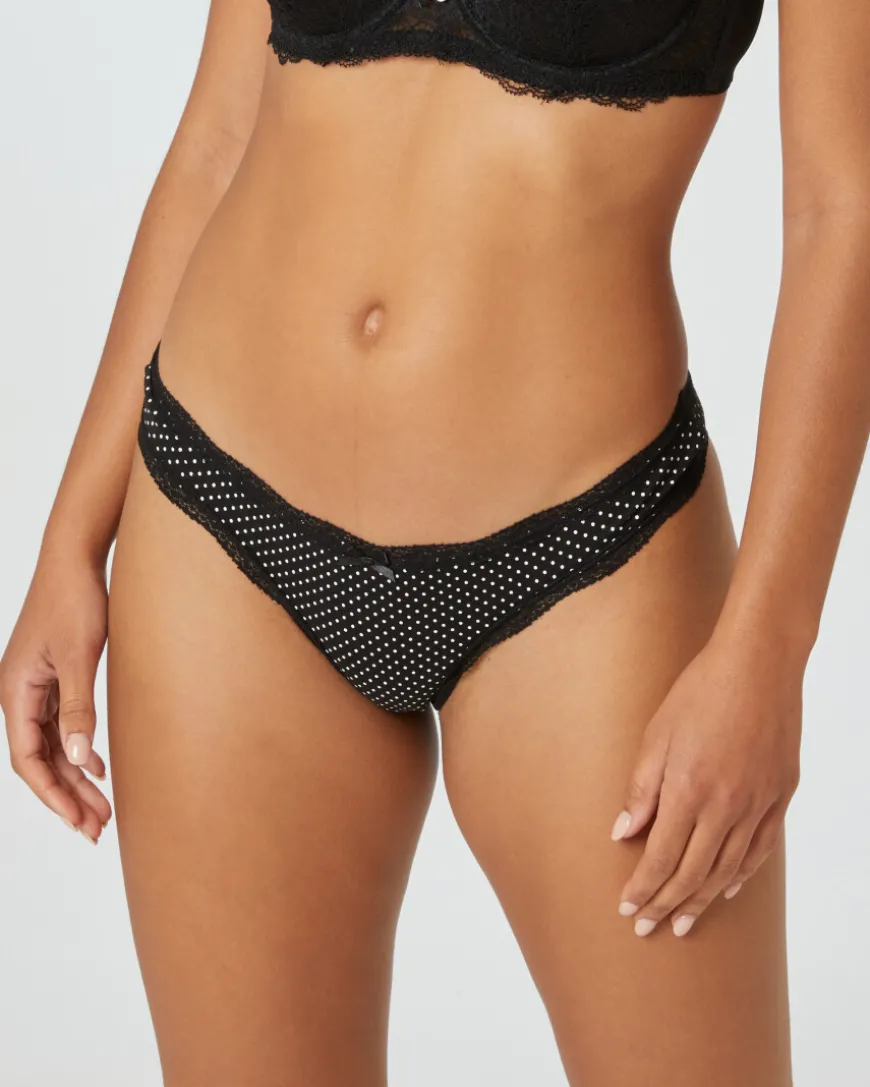 Mehrfachpack Strings 3er-Pack, Janina, verschiedene Designs-KiK Onlineshop New