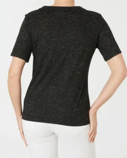 Meliertes T-Shirt Janina, Rundhalsausschnitt-KiK Onlineshop Best Sale