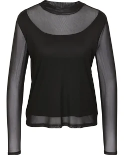 Mesh Langarmshirt Janina, mit Top-KiK Onlineshop Cheap