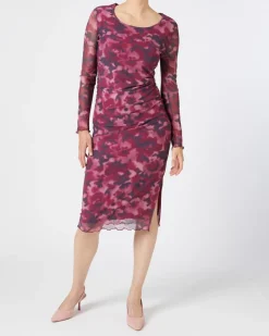 Meshkleid Blumen Janina, Rundhalsausschnitt-KiK Onlineshop Hot