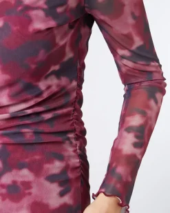 Meshkleid Blumen Janina, Rundhalsausschnitt-KiK Onlineshop Hot