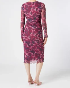 Meshkleid Blumen Janina, Rundhalsausschnitt-KiK Onlineshop Hot