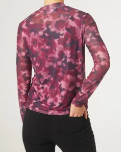 Mesh-Shirt Janina, Stehkragen-KiK Onlineshop Fashion