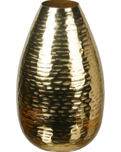 Metallvase ca. 23 cm-KiK Onlineshop Store