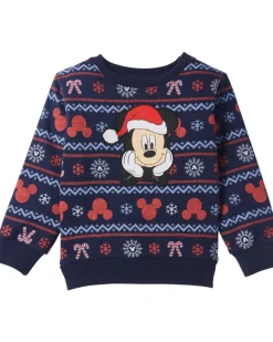 Mickey Mouse Sweatshirt Weihnachten Rundhalsausschnitt-KiK Onlineshop Online