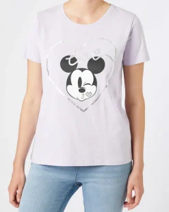 Mickey Mouse T-Shirt Disney, Rundhalsausschnitt-KiK Onlineshop Sale
