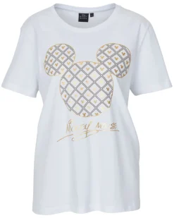 Mickey Mouse T-Shirt schimmernde Details-KiK Onlineshop Fashion