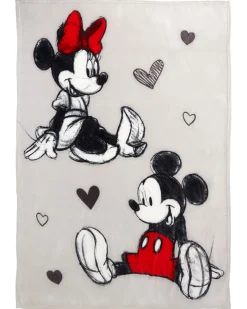 Mickey und Minnie Wohndecke Disney, ca. 130 x 170 cm, verschiedene Designs-KiK Onlineshop New