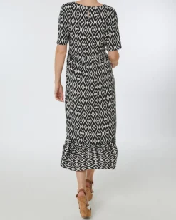 Midikleid mit Stufenschnitt Janina, lockere Passform-KiK Onlineshop Shop