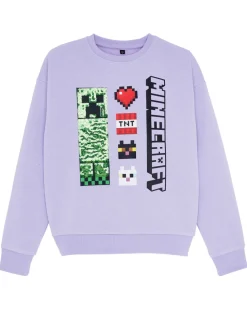 Minecraft Sweatpullover Pailletten-KiK Onlineshop Fashion