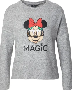 Minnie Mouse Strickpullover Weihnachten Disney, Rundhalsausschnitt-KiK Onlineshop Store