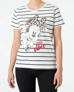 Minnie Mouse T-Shirt Disney, Rundhalsausschnitt-KiK Onlineshop Store