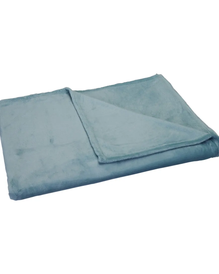 e Flanell-Wohndecke Home & Deco, ca. 140 x 190 cm-KiK Onlineshop Clearance