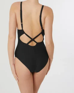 Modischer Badeanzug Janina, verstellbare Träger-KiK Onlineshop Outlet