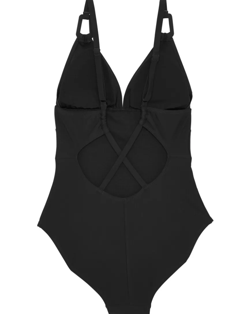 Modischer Badeanzug Janina, verstellbare Träger-KiK Onlineshop Outlet