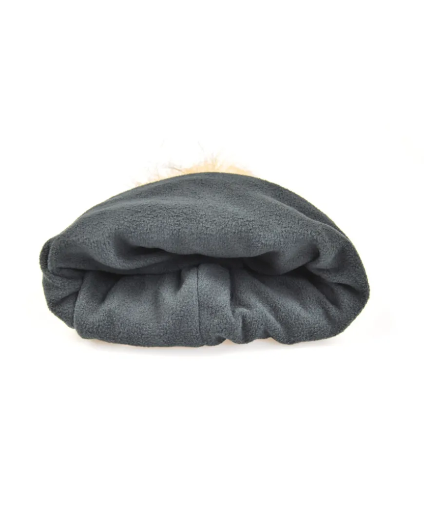 Mütze mit Bommel Janina, gefüttert-KiK Onlineshop Store