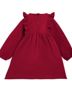 Musselin-Kleid in Rundhalsausschnitt-KiK Onlineshop Online