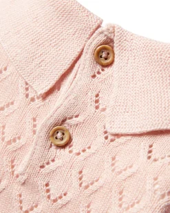 Newborn Strickbody mit Lochmuster Ergee, Knopfverschluss-KiK Onlineshop Flash Sale