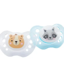 Niedliche Schnuller 2er-Pack, verschiedene Designs, Größe 1-KiK Onlineshop Flash Sale