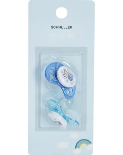 Niedliche Schnuller 2er-Pack, verschiedene Designs, Größe 2-KiK Onlineshop Clearance