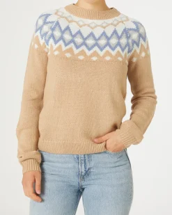 Norweger-Strickpullover Janina, Rundhalsausschnitt-KiK Onlineshop Online