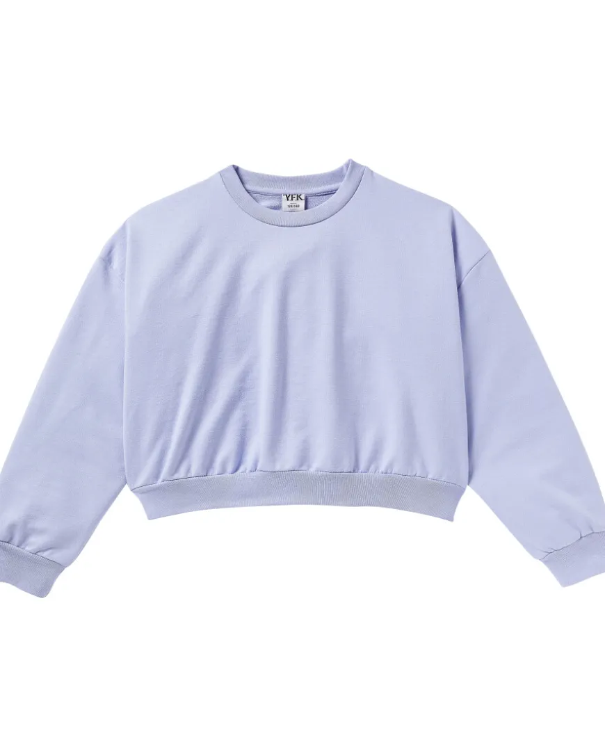Oversize Sweatshirt Y.F.K., cropped-KiK Onlineshop Discount