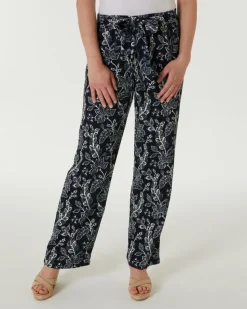 Palazzohose in Crinkleoptik Janina, elastischer Bund-KiK Onlineshop Shop