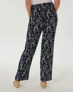 Palazzohose in Crinkleoptik Janina, elastischer Bund-KiK Onlineshop Shop