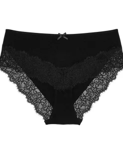 Panty mit Spitze elastischer Bund-KiK Onlineshop Cheap