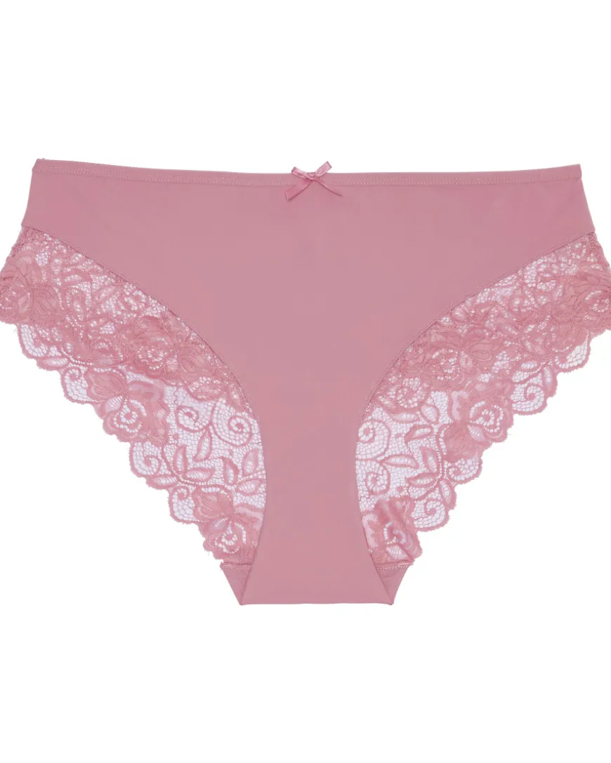 Panty mit Spitzendetails elastischer Bund-KiK Onlineshop Cheap