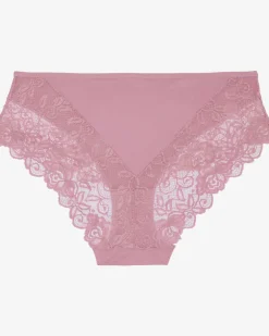 Panty mit Spitzendetails elastischer Bund-KiK Onlineshop Cheap