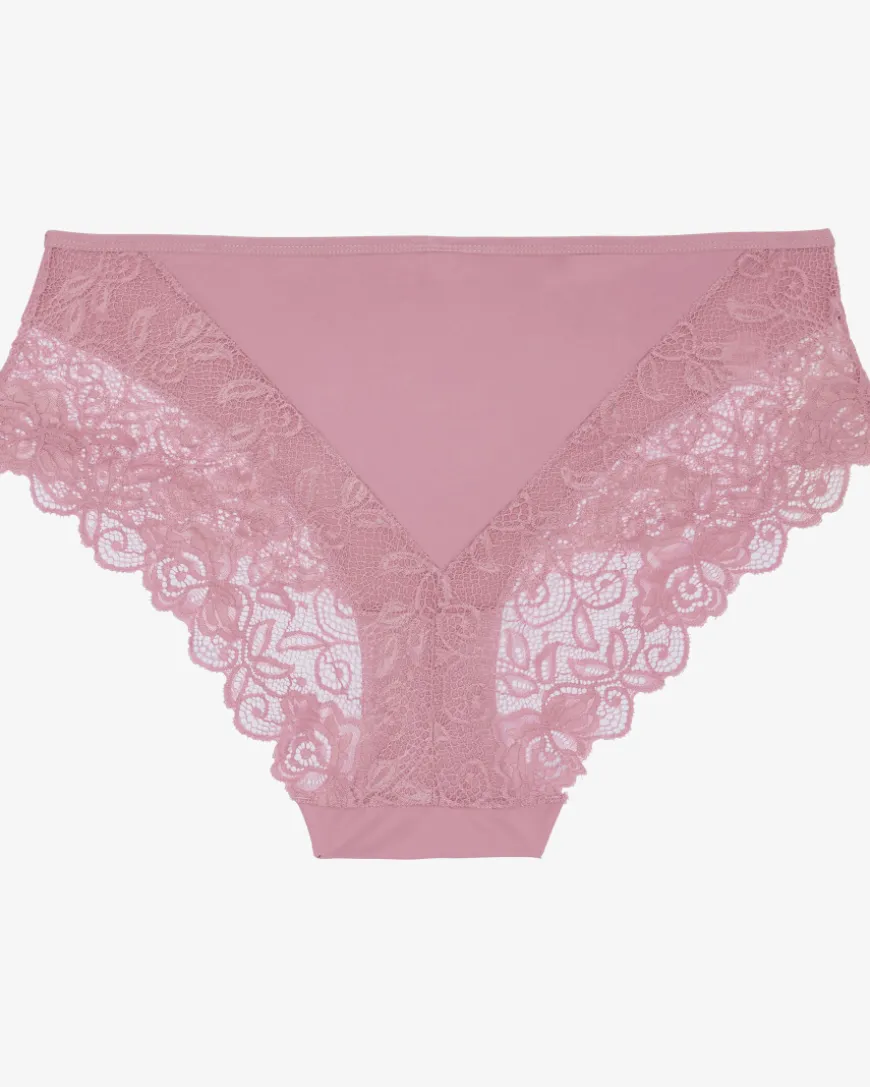 Panty mit Spitzendetails elastischer Bund-KiK Onlineshop Cheap