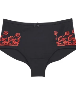 Panty mit Stickereien elastischer Bund-KiK Onlineshop New