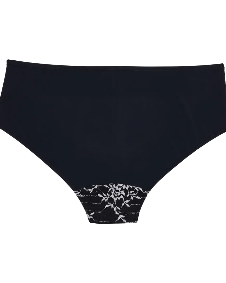 Panty mit Stickereien elastischer Bund-KiK Onlineshop Cheap