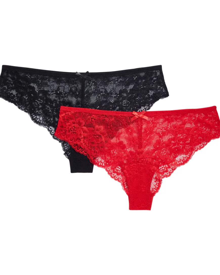 Pantys aus Spitze 2er-Pack, Janina-KiK Onlineshop Flash Sale