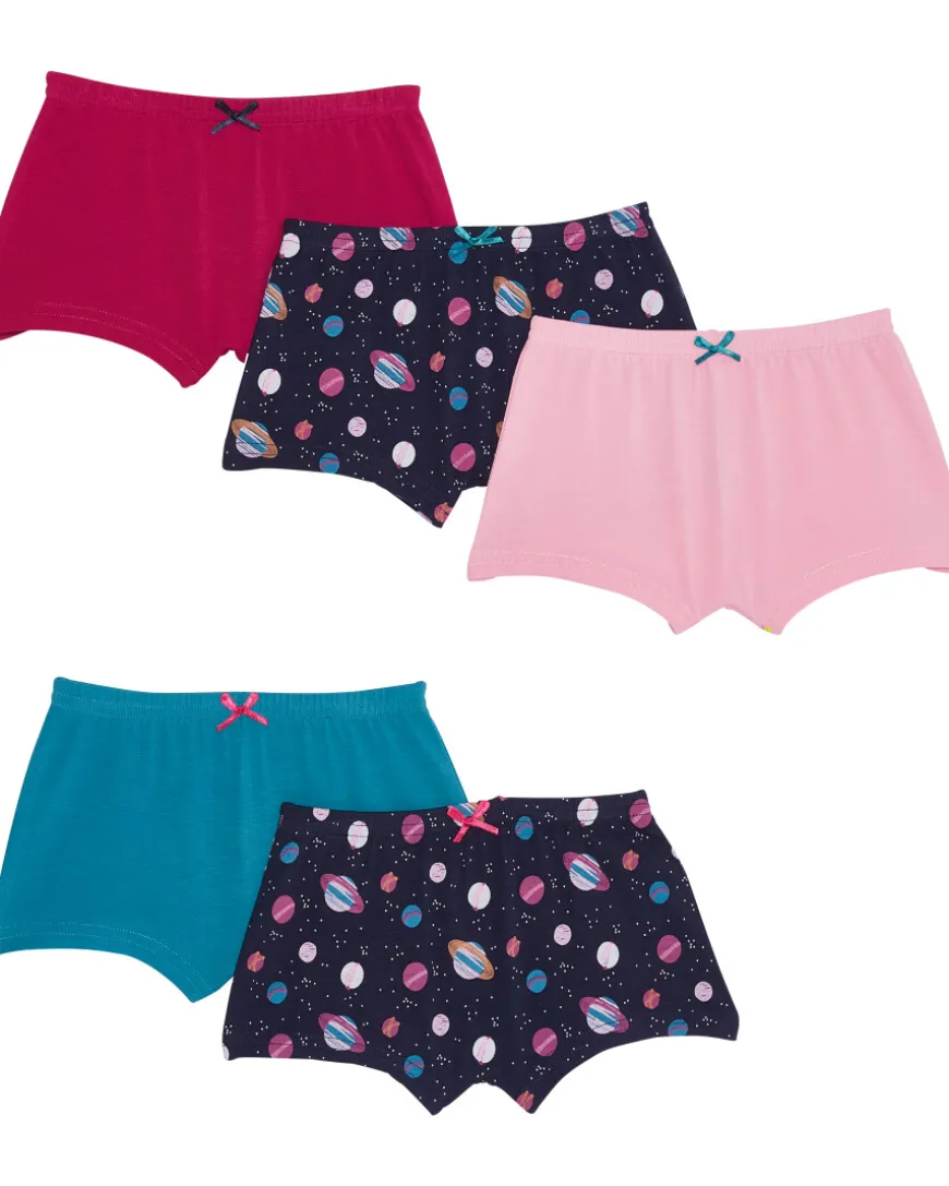 Pantys 5er-Pack, verschiedene Designs-KiK Onlineshop Cheap