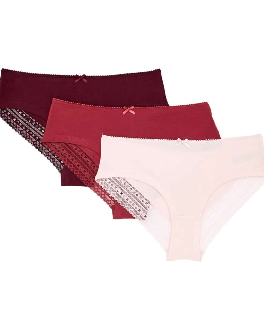 Pantys in verschiedenen Farben 3er-Pack, Janina-KiK Onlineshop Best