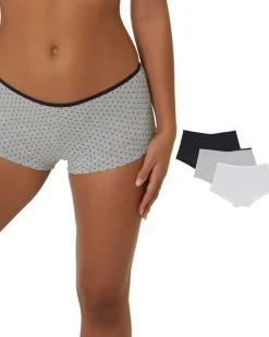 Pantys mit Punkten 3er-Pack, Janina-KiK Onlineshop Discount