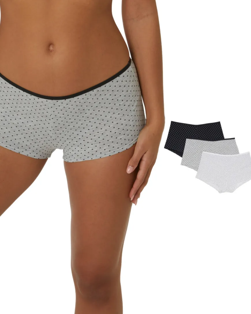 Pantys mit Punkten 3er-Pack, Janina-KiK Onlineshop Discount